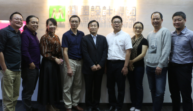 华侨大学黄安民教师一行莅临开元游戏考察指导