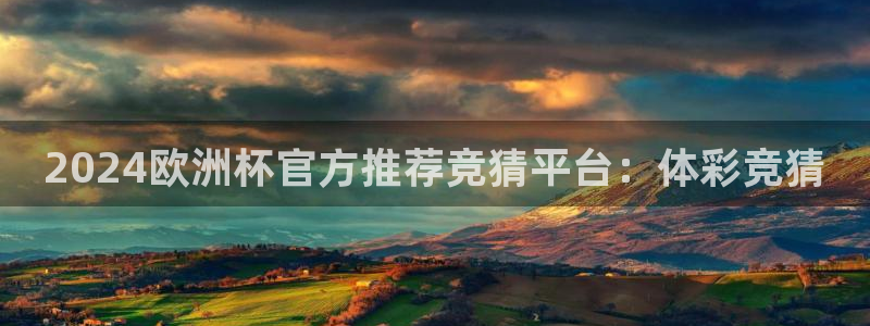 欧洲杯指定投注网站|2024欧洲杯官方推荐竞猜平台：体彩竞猜